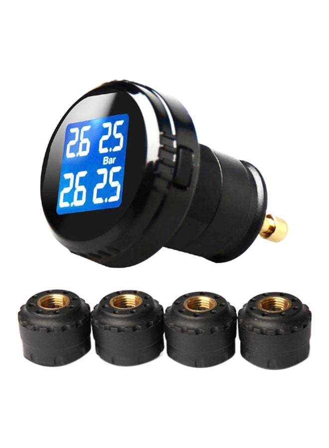 Generic Wireless Tyre Pressure Monitor System With External Cap Sensors 