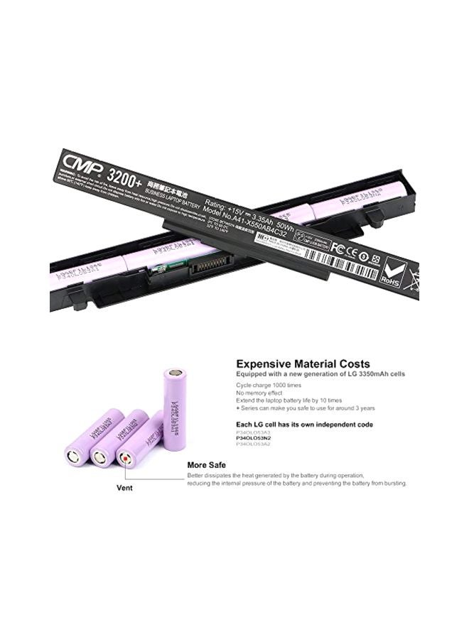 CMP Replacement Laptop Battery Black - Image 3