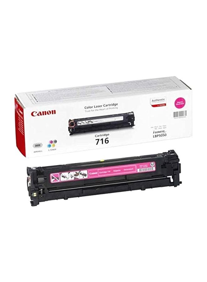 Canon Laser Toner Cartridge 716 Magenta 