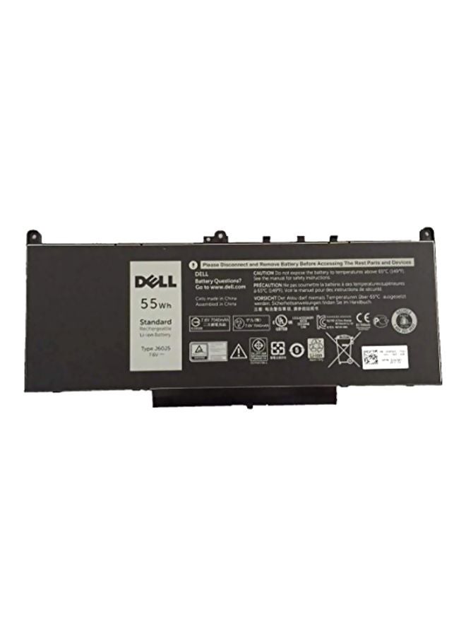 DELL - Replacement Laptop Battery For Dell Latitude E7270/E7470/1W2Y2/01W2Y2 Black - Image 1