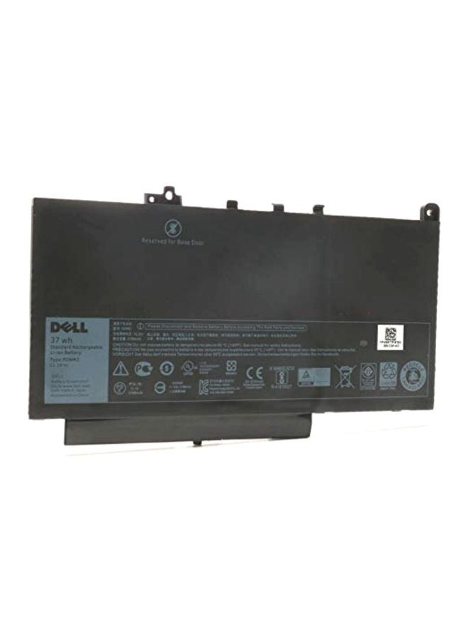 DELL 3166.0 mAh Original Laptop Battery For Dell Latitude e7270 Black - Image 2