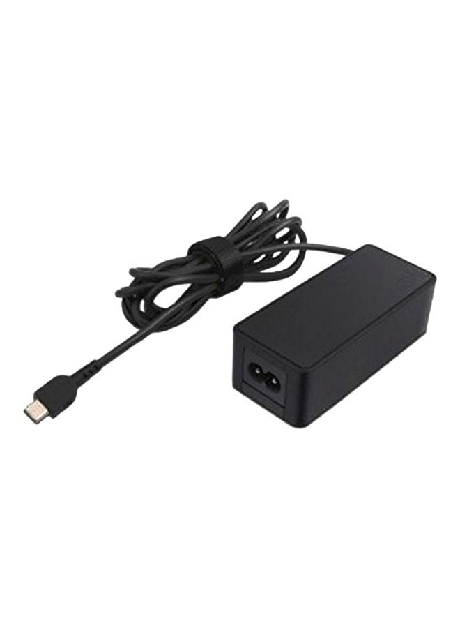 Lenovo Replacement Adapter For Lenovo ThinkPad Black/Silver - Image 1