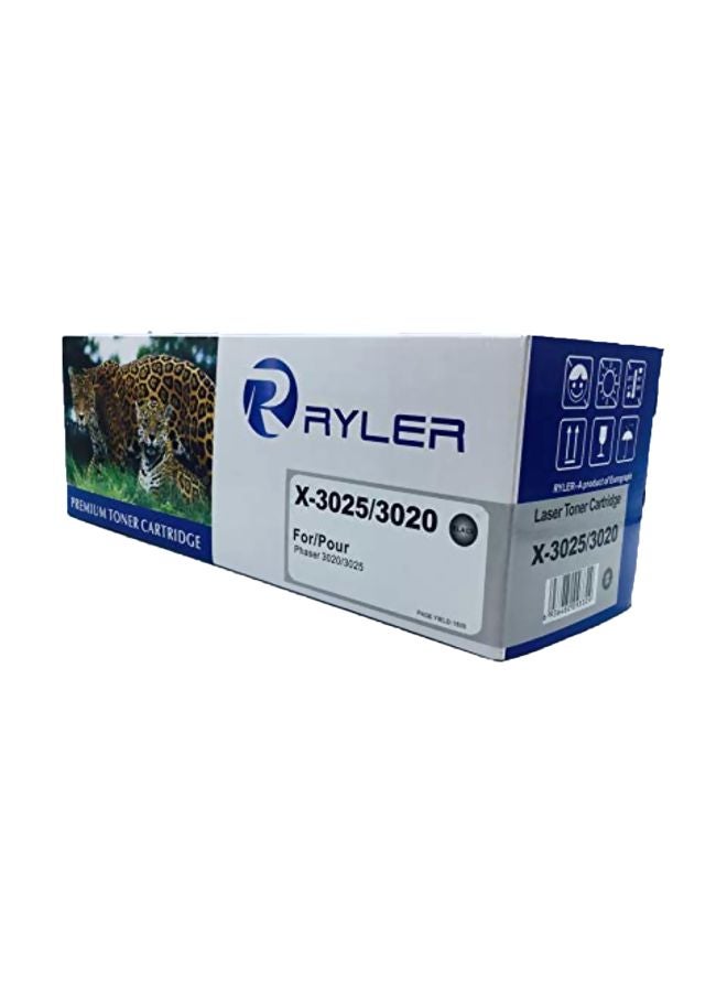 RYLER Premium Toner Cartridge For XEROX X-3025/3020 Black 