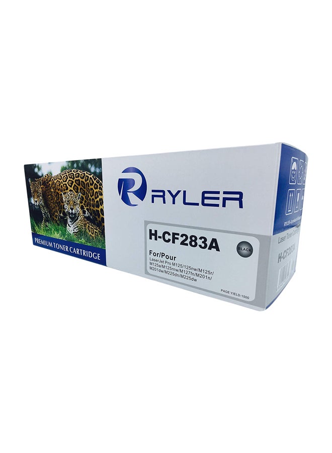 خرطوشة حبر ليزر أسود H-Cf283A