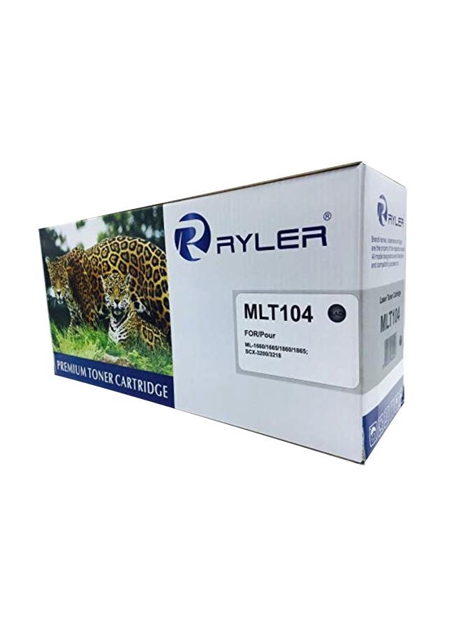 خرطوشة حبر ليزر بديلة لطابعة سامسونج MLT-D1042S . أسود