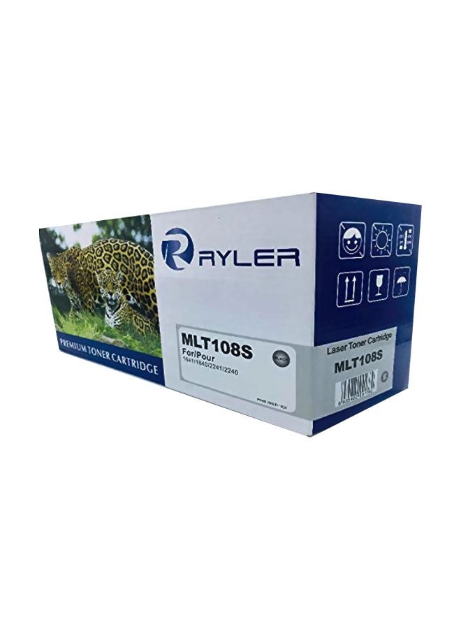 خرطوشة حبر طابعات لطابعة سامسونج أسود MLT108S