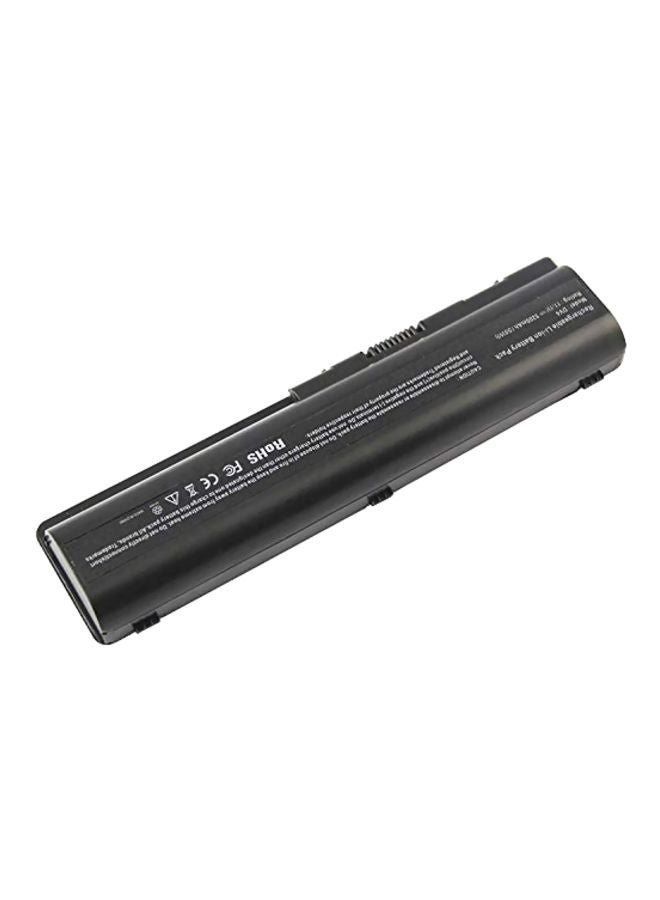 Elivebuyind - 5200.0 mAh Replacement Laptop Battery For HP Pavilion DV4-1000/DV4-1120US/DV4-1225DX/DV4-1551DX/DV4-1435DX/DV4-1465DX/DV4-1548DX/DV4-2040US/DV4-2045DX/DV4-2145DX Black - Image 1