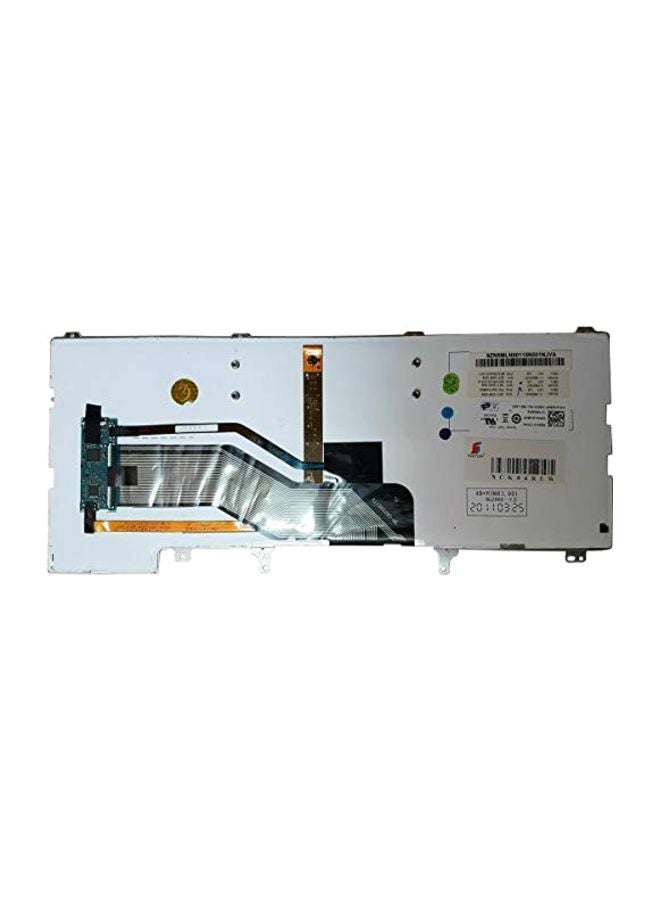 Elivebuyind - Replacement Laptop For Keyboard For Dell E6420 Black - Image 1