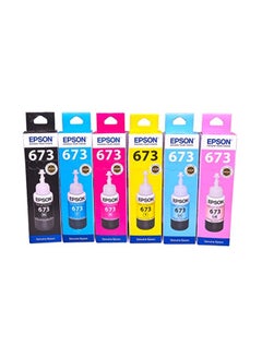 EPSON 6-Piece Ink Cartridge For Epson Multicolour 