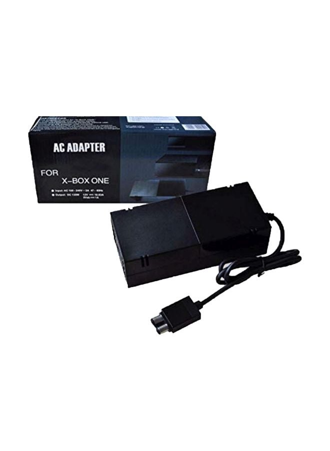 وحدة تزويد طاقة تعمل بالتيار المتردد لجهاز إكس بوكس وان من مايكروسوفت أسود