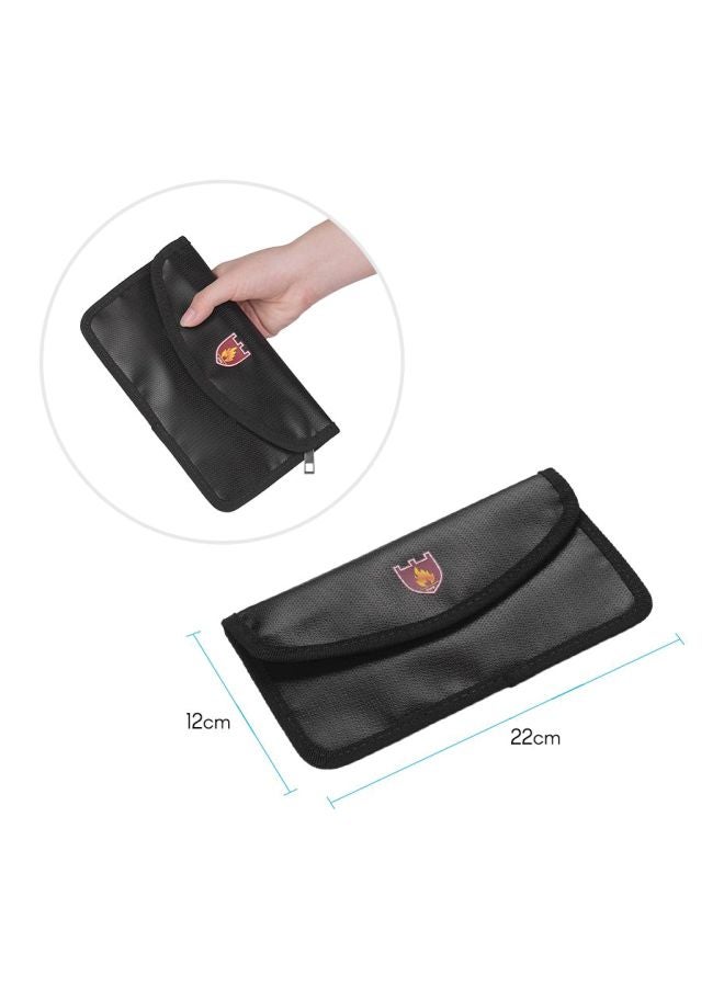 Silicone File Bag Black - Image 4