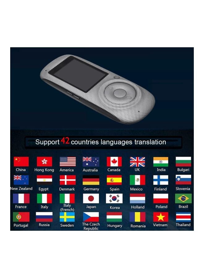 جهاز ترجمة صوتية رمادي داكن - Image 5