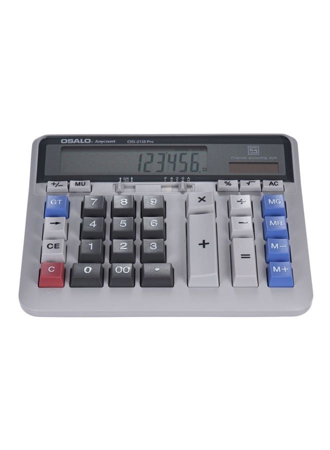 OSALO Electric Basic Calculator Grey  - Image 1