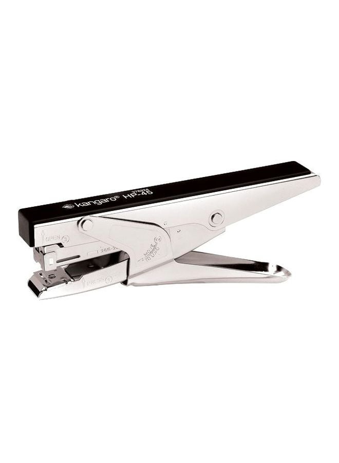 Kangaro Desktop Stapler Silver/Black 