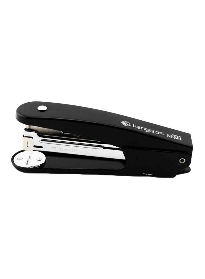Kangaro Desktop Stapler Black/Chrome