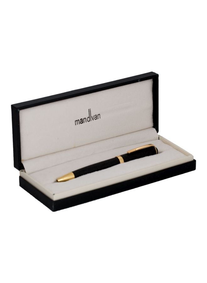 مان ديفان قلم حبر جاف برأس كروي أسود/ذهبي - Image 2