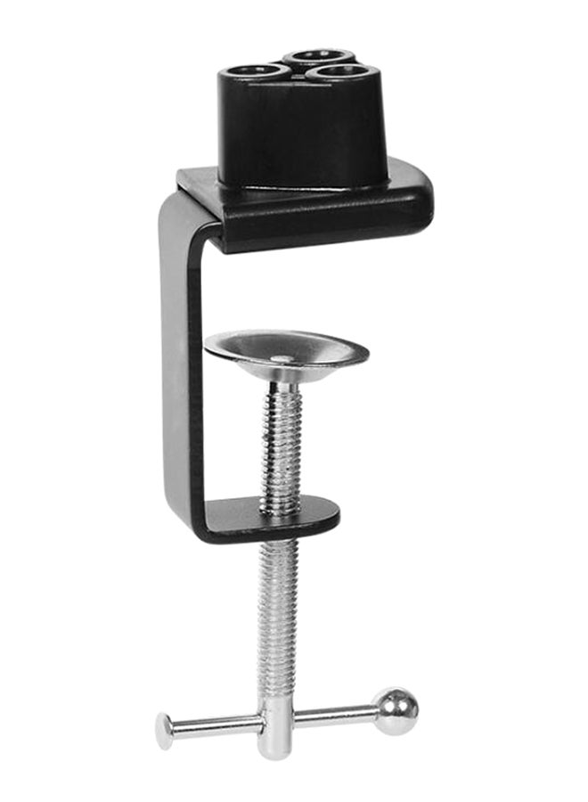 حامل ميكروفون مكتبي للهاتف المحمول أسود - Image 3