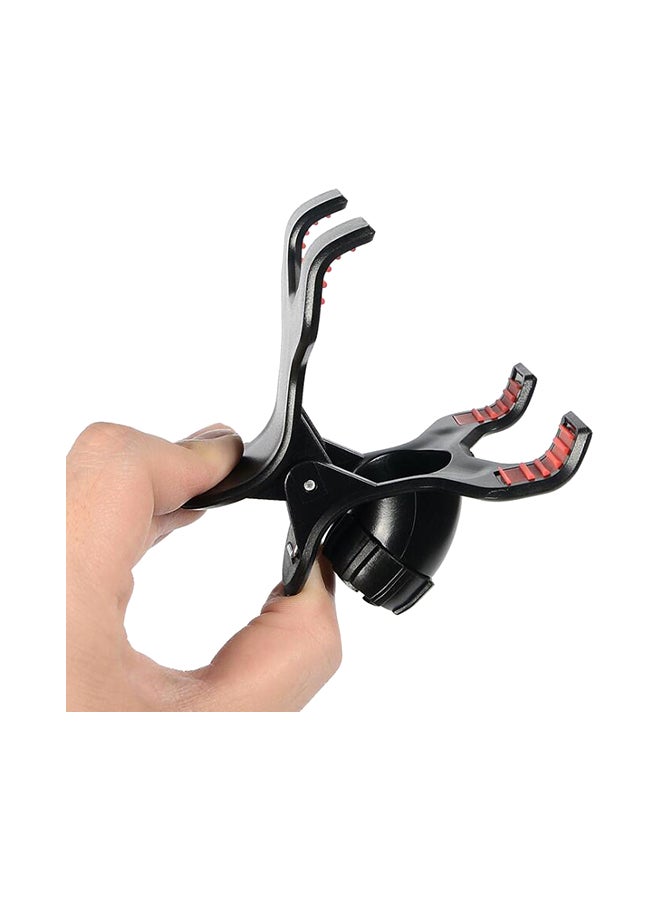 حامل ميكروفون مكتبي للهاتف المحمول أسود - Image 2