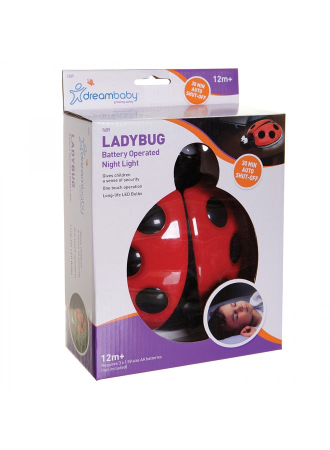 dreambaby Lady Bug Battery Operated Night Light - Image 2
