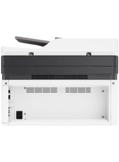 Laser MFP 137fnw Printer - Print, Copy, Scan, Fax - Black and white, Printer for Small Medium Business [4ZB84A] White/Grey - v1574172572/N31082848A_3