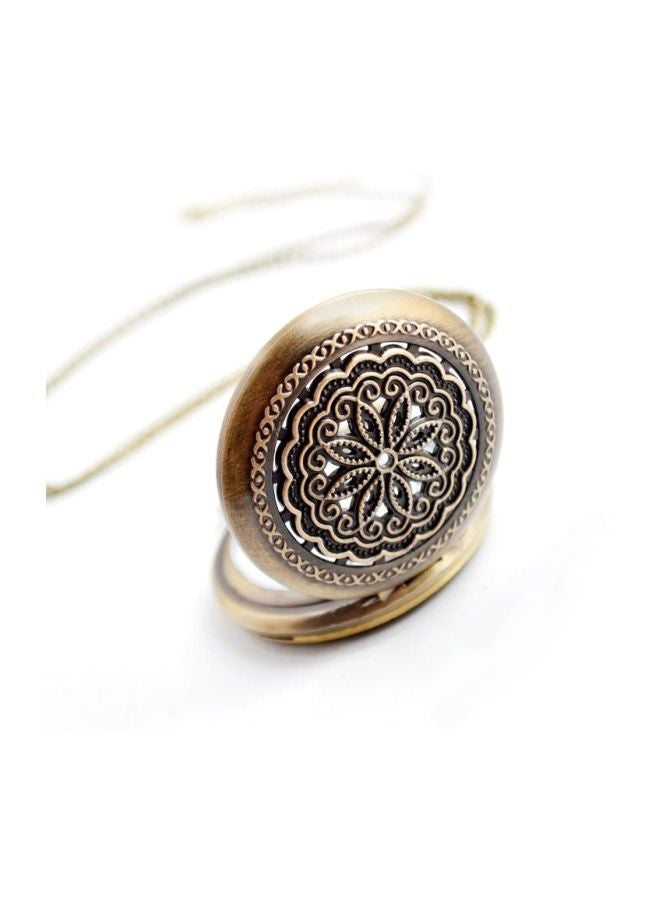 Vintage Flip Coverd Quartz Pocket Watch SL68  - Image 4
