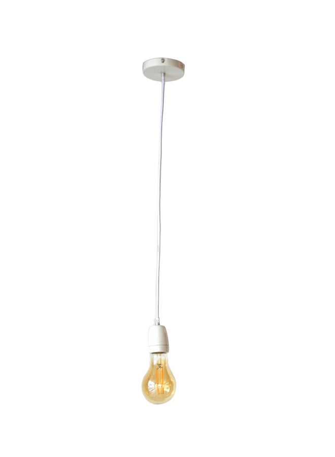 AL SALHIYA LIGHTING Veronica Hanging Light White 115cm - Image 1