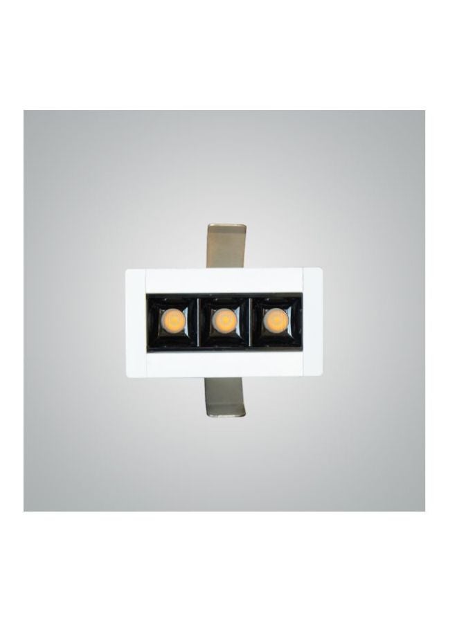 أضواء الصالحية مصباح إضاءة LED متدلٍ بثلاثة مصابيح صغيرة أبيض 5.55x6x10.8سم - Image 4