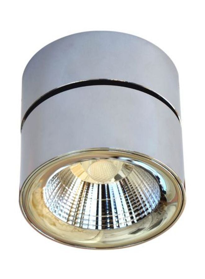 AL SALHIYA LIGHTING Adjustable Spot Light White/Brown/Silver 12x12cm  - Image 2