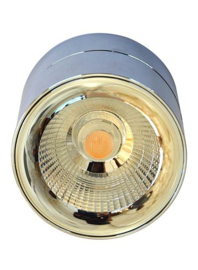 AL SALHIYA LIGHTING Adjustable Spot Light White/Brown/Silver 12x12cm  - Image 4