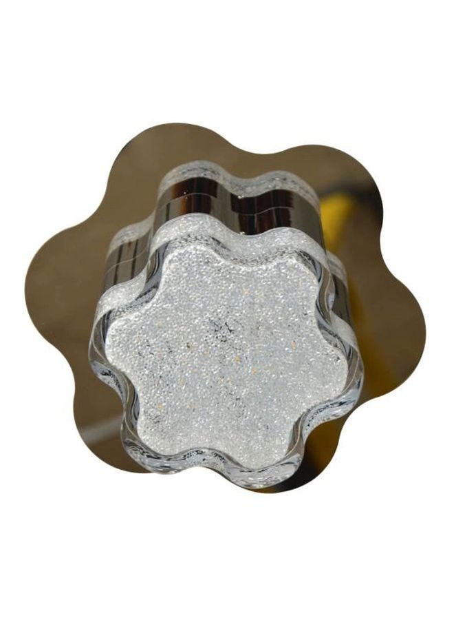 أضواء الصالحية مصباح سقف LED من الكريستال الكروم 11x20سم  - Image 1