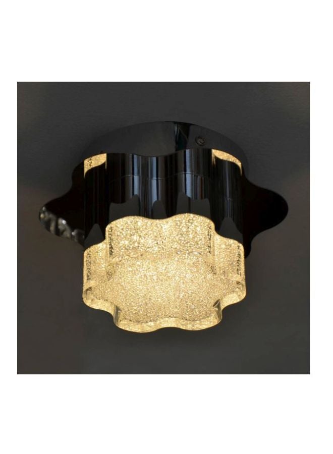 أضواء الصالحية مصباح سقف LED من الكريستال الكروم 11x20سم  - Image 3