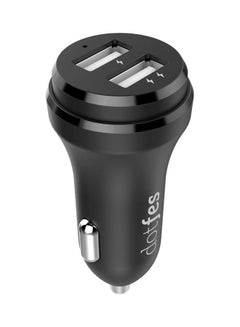 dotfes Dual Ports Car Charger Black  - Image 4