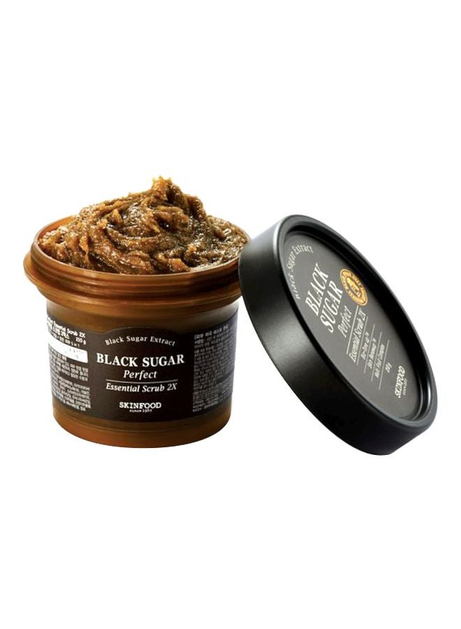 Skinfood Black Sugar Perfect Essential Scrub 2x 210grams  - Image 1