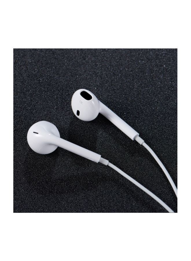 Generic - Lightning Port Wired In-Ear Stereo Earphones White - Image 1