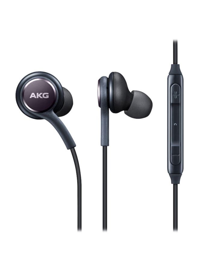 AKG - S8 Plus Wired In-Ear Earphones Black - Image 1
