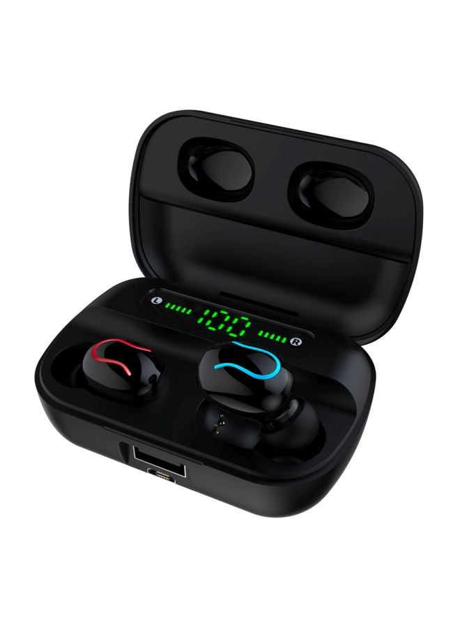 Generic Wireless In-Ear Earphones With Mic Black  - Image 1