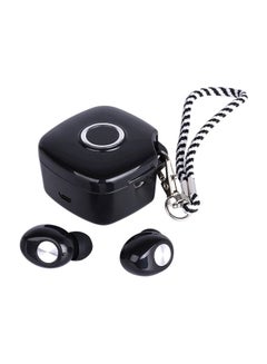 TWS-A8 Wireless In-Ear Earphones With Charging Box Black