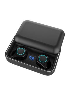 TWS R6 Wireless In-Ear Earphones With Charging Box Black