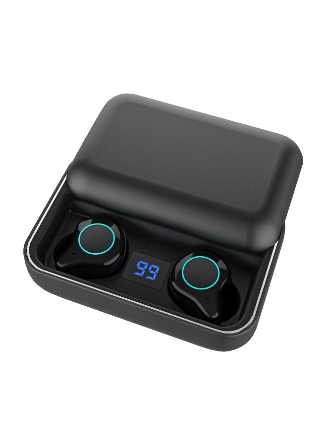 Generic - TWS R6 Wireless In-Ear Earphones With Charging Box Black - Image 1