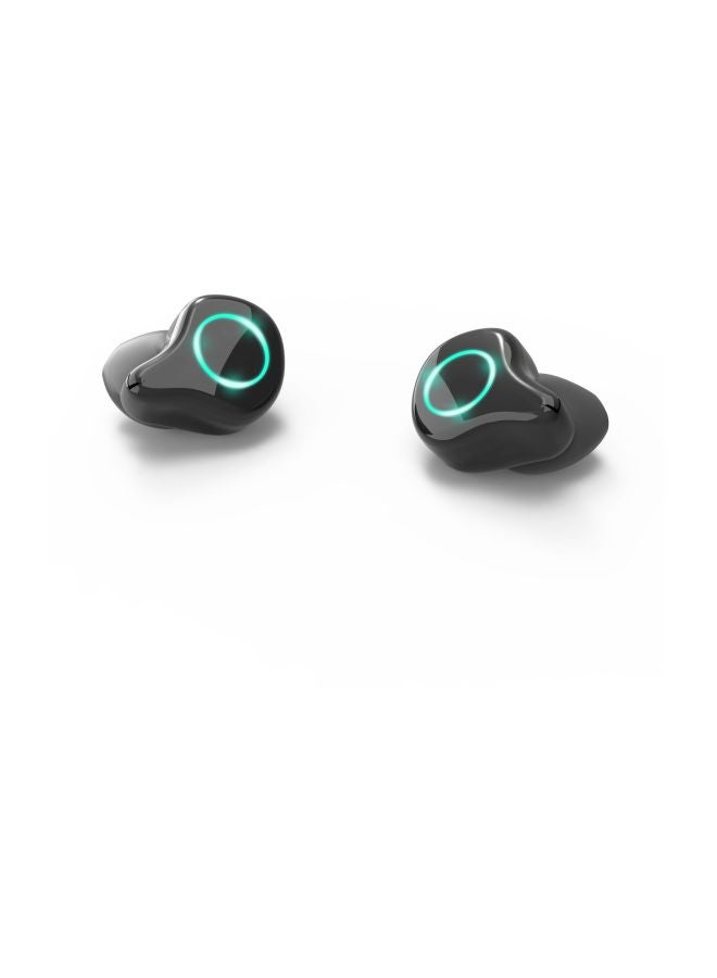 Generic - TWS R6 Wireless In-Ear Earphones With Charging Box Black - Image 1