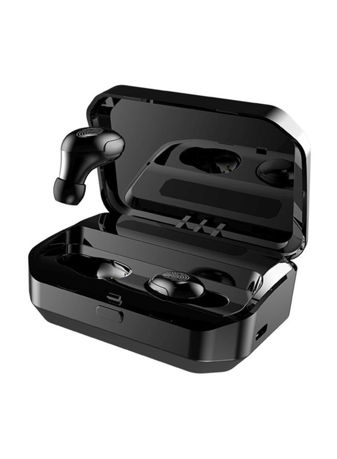 In-Ear Earbuds With Charging Case Black