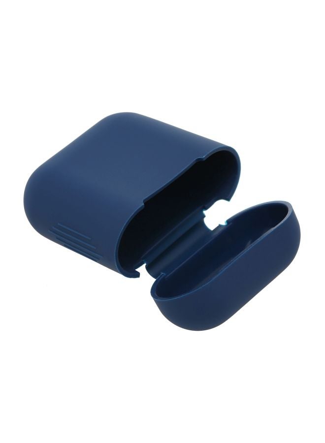 Generic - 4-In-1 Protective Cover For Apple AirPods With Accessories Blue - Image 1
