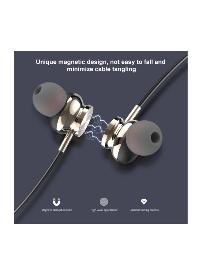 Generic Bluetooth Stereo In-Ear Earphones Black  - Image 4