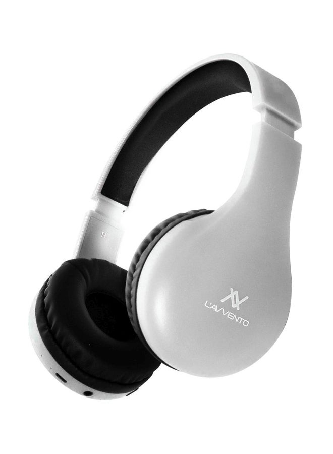 L'avvento Bluetooth Over-Ear Headphones With Microphone White - Image 1