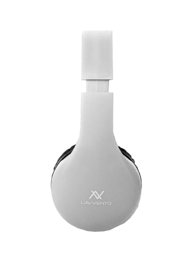 L'avvento Bluetooth Over-Ear Headphones With Microphone White - Image 3