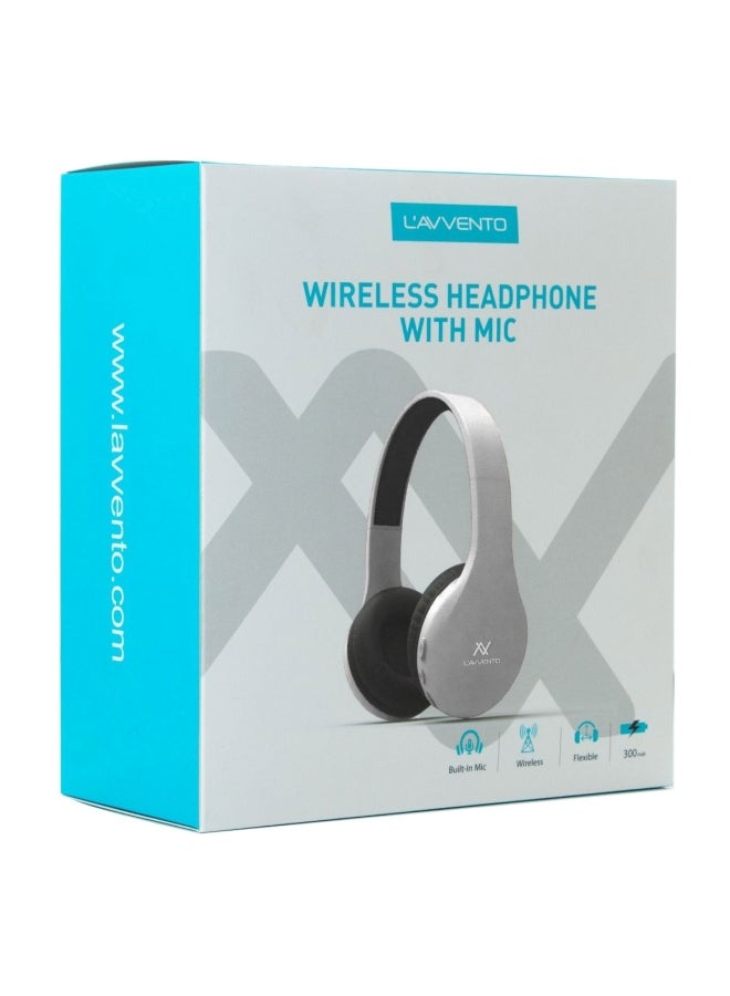 L'avvento Bluetooth Over-Ear Headphones With Microphone White - Image 4