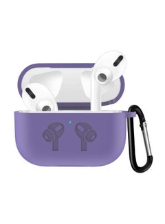 Generic Wireless Charging Case Cover For Apple AirPods Pro Light Purple 