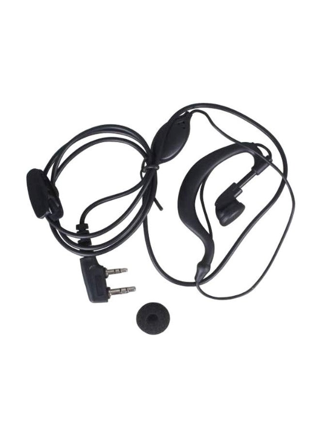 صن شاين طقم سماعة أذن داخلية سلكية مزودة بميكروفون مكون من 20 قطعة أسود - Image 2