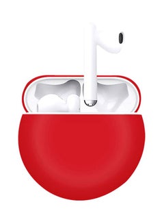 TOEON Protective Case Cover For Huawei Freebuds 3 Headphone Red  - Image 1