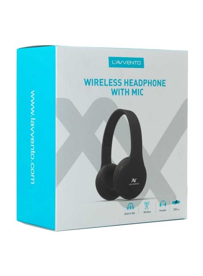 L'avvento Over-Ear Bluetooth Headphones Black - Image 4